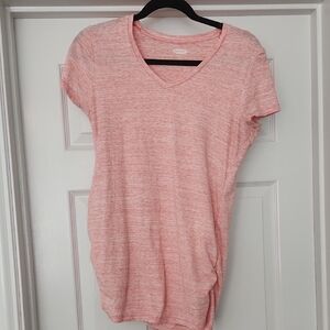 Maternity Fitted V Neck Tee